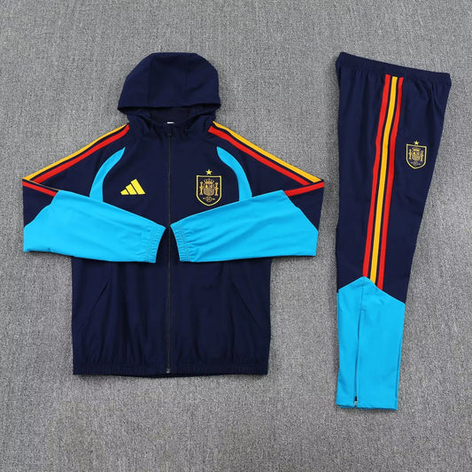 NAVY BELGIUM HOODED TRACKSUIT