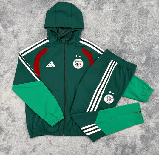 2026 ALGERIA WORLD CUP HOODED TRACKSUIT