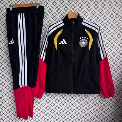 BLACK GERMANY WINDBREAKER SET