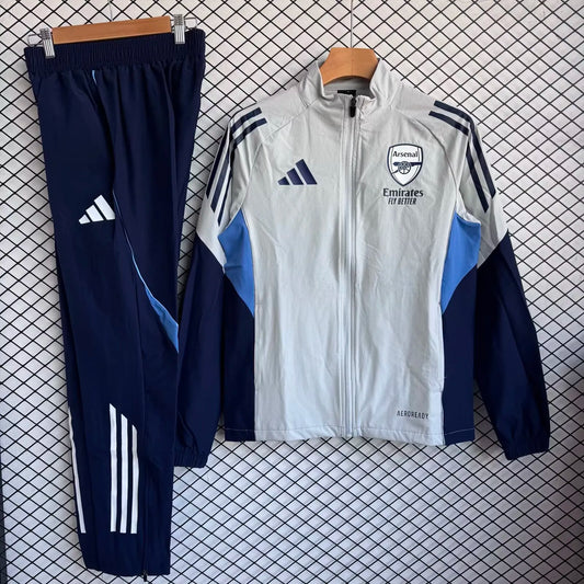 GREY ARSENAL WINDBREAKER TRACKSUIT